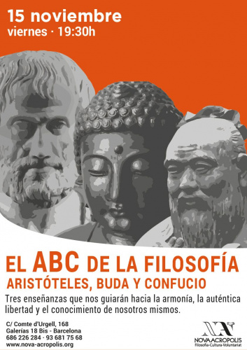 EL ABC DE LA FILOSOFÍA: ARISTÓTELES, BUDA Y CONFUCIO