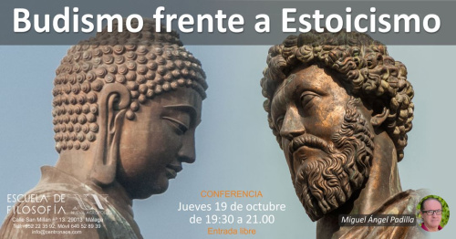 Conferencia: Budismo frente a Estoicismo
